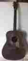 Fg-300 Yamaha Early Acoustic Guitar Red Label Nippon Gakki For Restoration