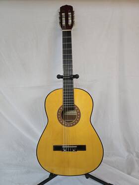Franciscan C-108 Model No. Vintage Classical Acoustic Guitar With Case