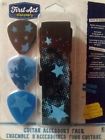 Fx2068 First Act Discovery Guitar Accessory Pack Blue New