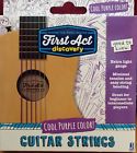 Fx814 First Act Discovery Guitar Strings Cool Purple Color