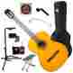 Gc1lh-nat Gc1-lh Takamine Left-handed Classical Guitar Natural Complete Bundle