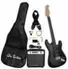 Ge101bco Ge101 Ge101bco-bkb Glen Burton Hss Electric Guitar Flamed Sunburst 10w Amp Tuner Bag