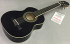 Giannini Bk Half Sized Acoustic Black Gloss Professionally Set Up