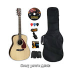 Gigmaker Standard Yamaha Acoustic Guitar Package Natural New 086792284224