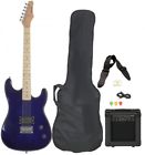 Gtr235bluepkgstrt Dgelectric Electric Guitar Beginner