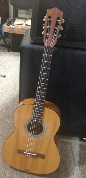 5121 H Fner Hofner Classical Guitar 70s Vintage
