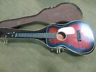 H931 Harmony Stella Acoustic Guitar Right Handed Parlor Size With Chipboard