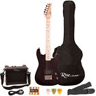 Hg382d Sawtooth Rise By Beginner Electric Guitar Kit With Amp Accessories