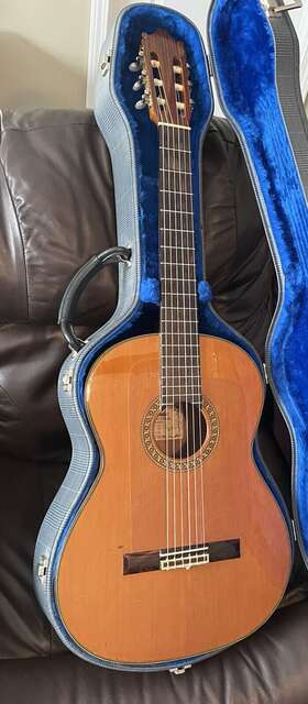 Ga120s Ibanez Andorra Classic Recital Classical Acoustic Guitar With Hard Case