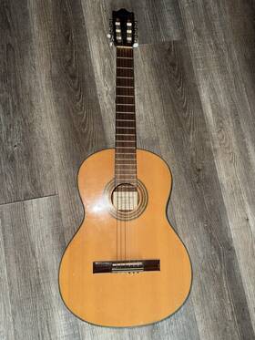 Ibanez Sas-ajy-01 Classical Guitar 6 String Natural Spruce Rosewood Mahogany