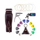 Jc-1 Mugig Guitar Accessories Kit With Tuner Capo Acoustic String Straps