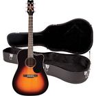 Jd39ce-sb Jasmine New Dreadnought Acoustic Electric Guitar With Case 717070364054