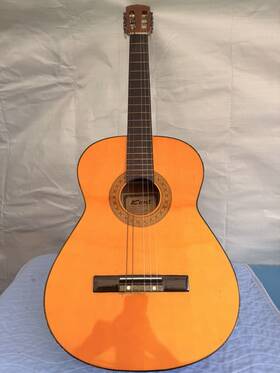 Kent Kc130 Kc Series 6-string Classical Guitar Brown 18 Frets With Case