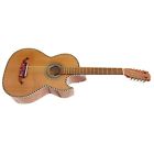 Laredo Paracho Elite New 10 String Cedar Top Traditional Bajo Quinto Guitar 843544009746
