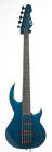 Lbb1005qmblkaq Esp Ltd Bunny Brunel Electric Bass Quilted Black Aqua