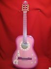 Lc34 - Pony Stagg Handmade Classical Pink Guitar