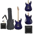 Left-handed-electric-guitar-beginner-with-case-amp-1 Davison Guitars Left Handed Electric Guitar Beginner With 822421524541