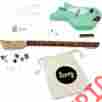 Lge02g Loog Guitars Electric Guitar Kit Green 850651003345