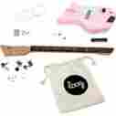 Lge02r Loog Guitars Electric Guitar Kit Pink 850651003369