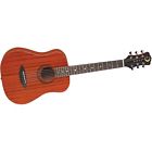 Luna Guitars Limited Safari Mahogany 3 4 Size Acoustic Guitar Natural 819998180638
