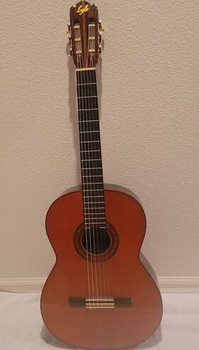 Cd-366 Lyle C-366 Nice Vintage Inch Exotic Rosewood Acoustic Classical Guitar Case