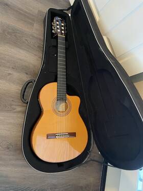 Manuel Rodriguez E Hijos 00436 Ff Flamenco Classical Guitar With Gig Bag