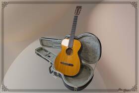 Martin 170409 1954 00-18g Antique Nylon String Guitar With Road Runner Hard Shell Case