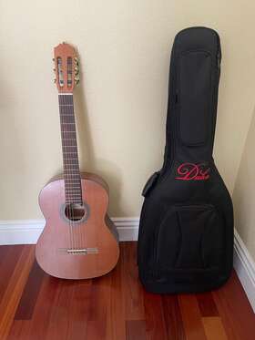 Mcg-35c Martinez Classical Handmade Guitar Model Brown With Duke Case New Str