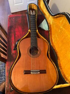 M40f Matsuoka Flamenco Guitar By Ryoji - 1981