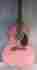 Mg372 First Act Acoustic Guitar Pink With Design