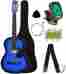 Mg38bu Crescent Acoustic Guitar Set Beginner Student Starter Pack Accessories Bag Tuner Bundle 682668390374