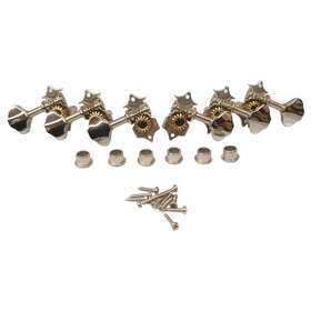 Musician Outfitters 702940056979 Guitar Tuning Pegs Open Gear Butterbean String Tuners 15 1 Nickel
