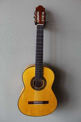 47328564386454325 Navarro Brand New Marlon Francisco Flamenco Blanca Guitar