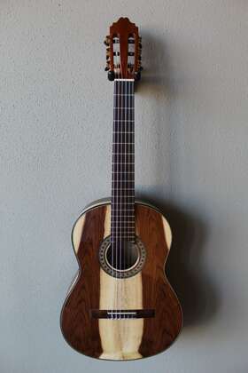 75487903569375435 Navarro Brand New Francisco Jr. Tesoro Model Classical Guitar - 630 Scale