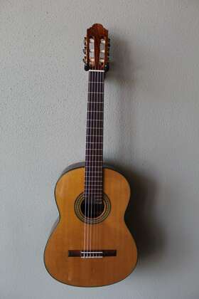 8497365763879625254 Navarro Brand New Marlon Francisco Cedar Top Classical Guitar