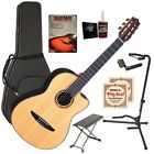 Ncx1200rcg Yamaha Nylon String Guitar Complete Bundle