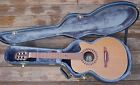 Nd65c Takamine Rare Classical Electric Guitar Beautiful Inlay Estimated