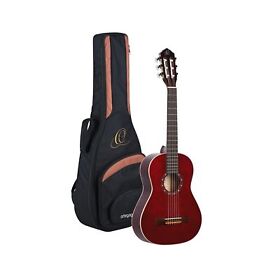 R121-1-2wr Ortega Guitars R121-1/2wr Family Series 1/2 Body Size Nylon 6-string Guitar