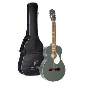 Ortega Guitars Rga-plt 6 Gaucho Series Nylon String Parlor Guitar With Bag Right Platinum