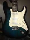 Ge139-bls Outlaw G139 Huntington Solid Body Electric Guitar Blue Burst