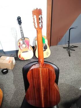 Pc-14 Palmer Exotic Braziliian Rosewood Model Classical Guitar Handmade In Spain