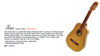 Paracho Elite Havana Tres Cuban Style String Guitar