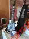 Pgg-200 Pignose Deluxe Mini Electric Guitar Built-in Amp Rare Black Gold Case