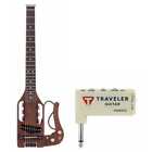 Probrn K1 Traveler Guitar Travel Gig Bag And Mini Plug 657379040245