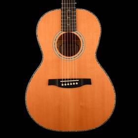 84prs001 Prs Pre Owned 2022 Se P50e Tonare Parlor Natural Acoustic Guitar With Gig Bag