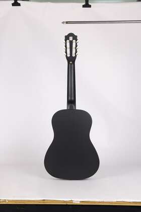 Pgacls40bkmt Pyle 34ftft -inch 6-string Classical Guitar Black Matt Finish