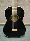 R221bk Ortega Black Classical Guitar 840553069983