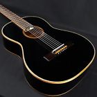 R221snbk Ortega Family Series Black Classical Guitar Strap Slim Neck