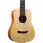 Rd-a3mq Recording King Ez Tone Mini Dreadnought Acoustic Guitar Natural 840246038937