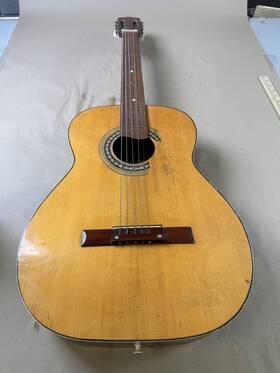 Recco Ra-154 Vintage Ra 154 Classical Guitar 4/4 6 String Right Handed Brown Japan